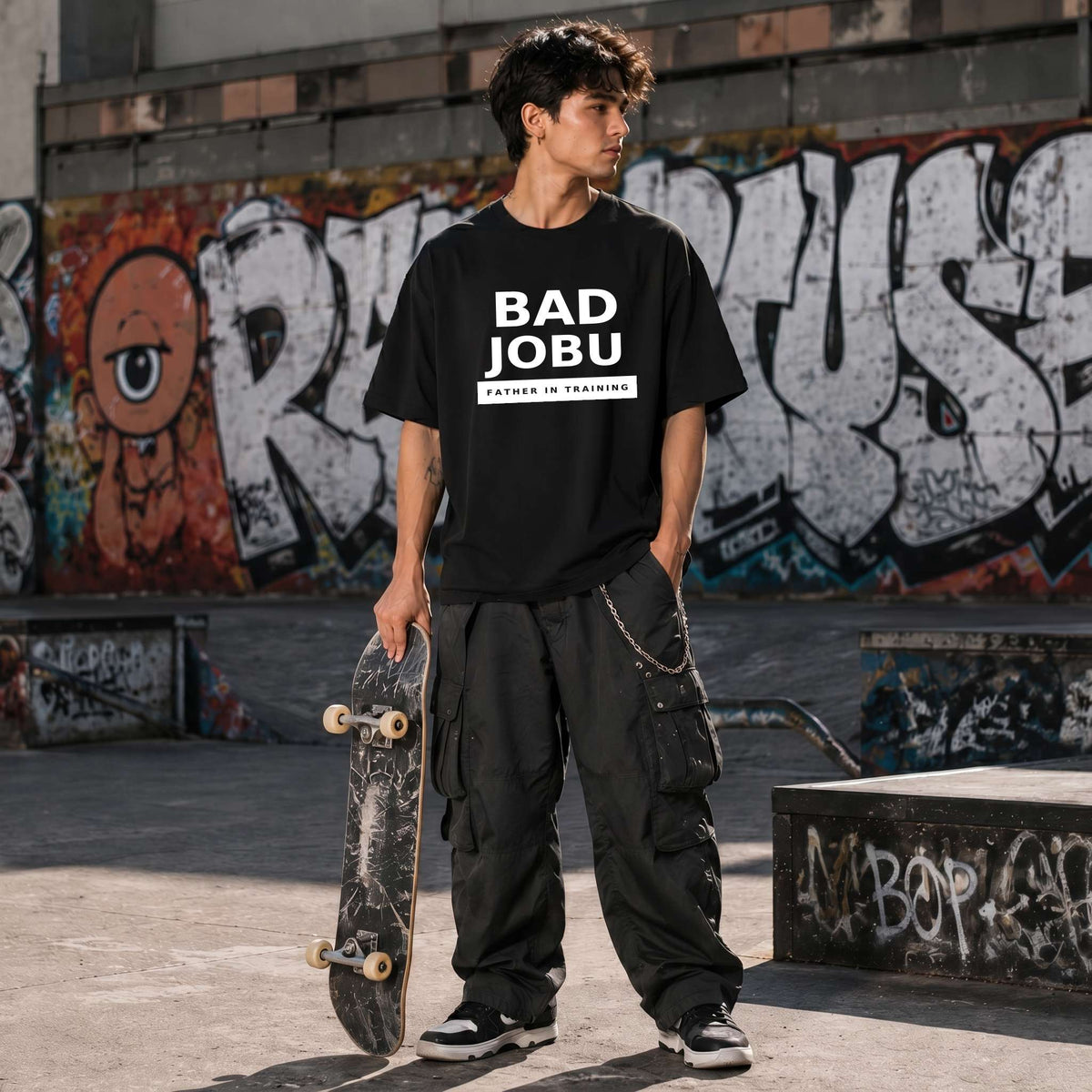 Bad Jobu Father In Training T Shirt