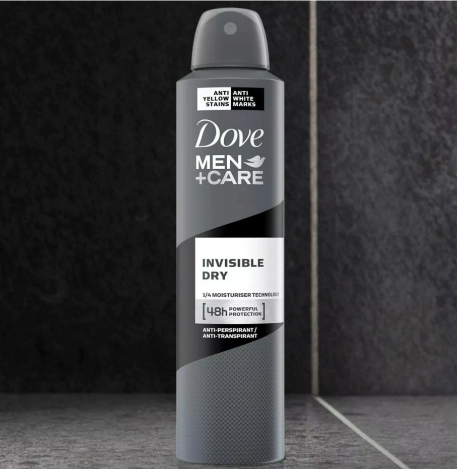 Dove Invisible Dry 6 bottle multi-pack