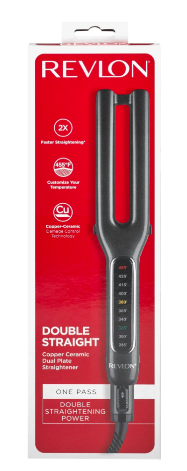 Revlon Copper Ceramic Dual Plate Straightener