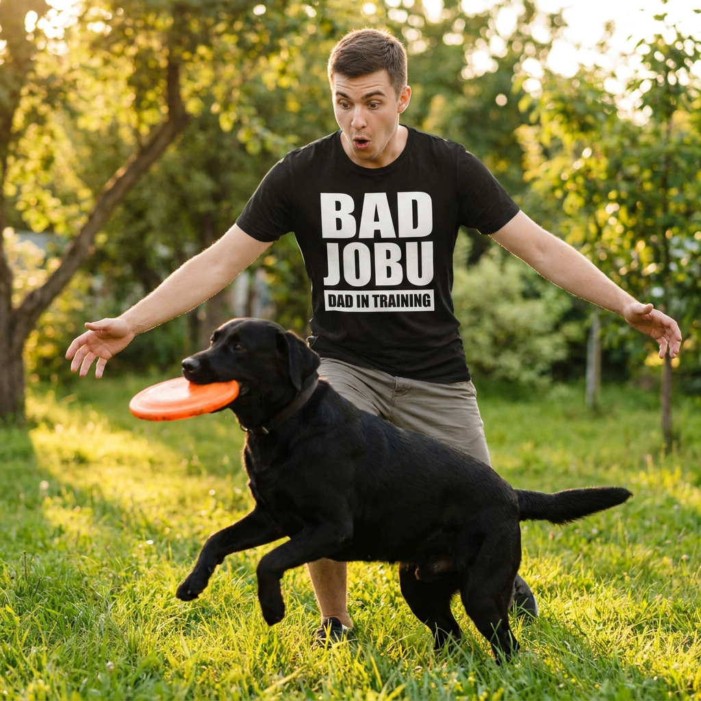 Bad Jobu Dad in Training T shirt – image 3