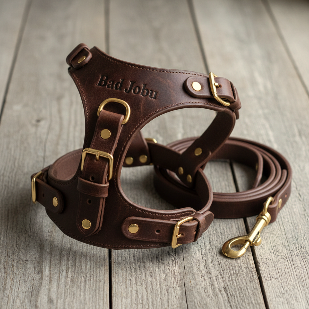 Leather Harness and strap